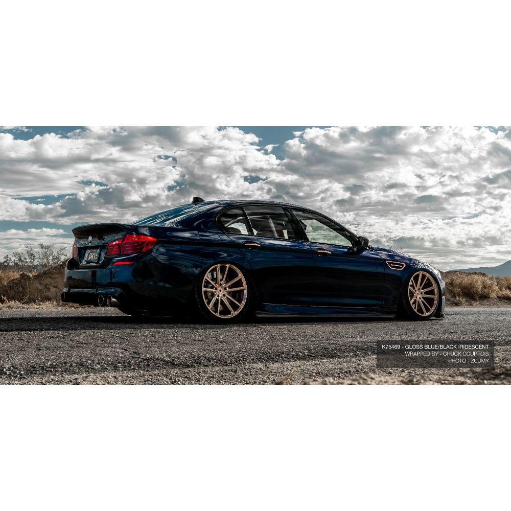 KPMF K75400 Gloss Blue / Black Iridescent Vinyl Car Wrap Film | K75469