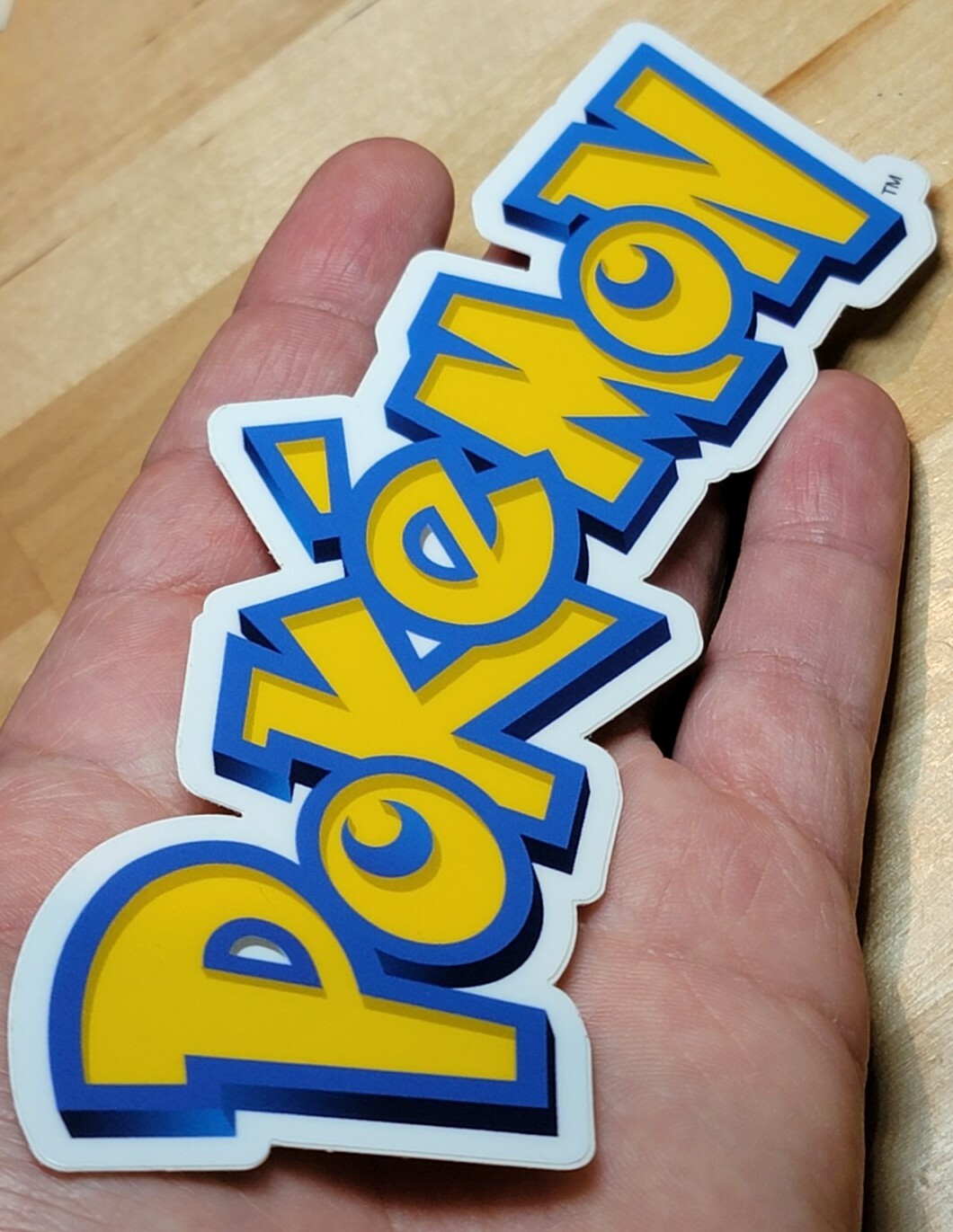 1 Pokemon Dishwasher & Microwave Safe 6.5 x 2.53 Inch JUMBO Die Cut Sticker