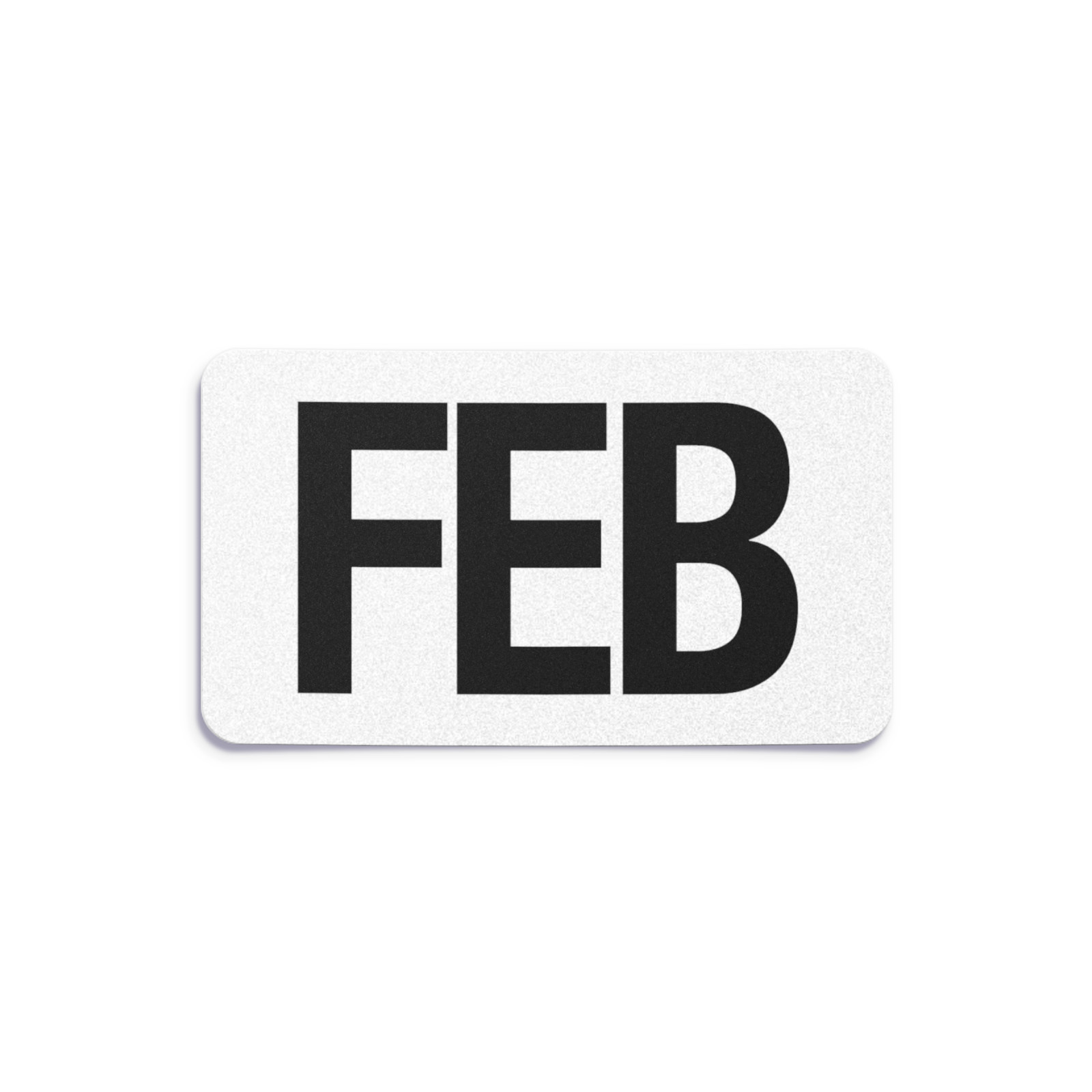 FEBRUARY California License Plate NEW 2025 Month Sticker – DMV Registration Tag