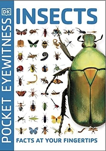 INSECTS BOOK, COMPLETE, BEST SELLER, FACTS AT YOUR FINGERTIPS