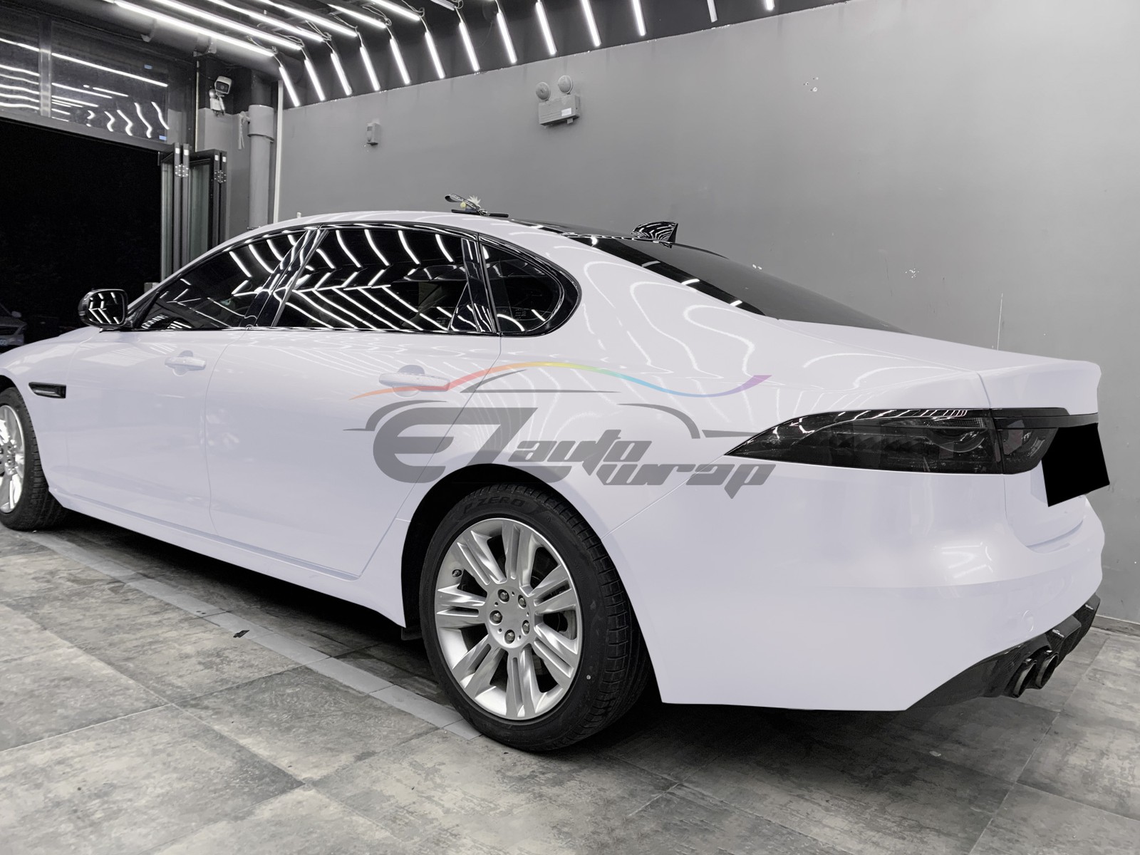 Liquid Metallic Moonlight White PPF TPU Paint Protection Film Dry Wet Vinyl Wrap