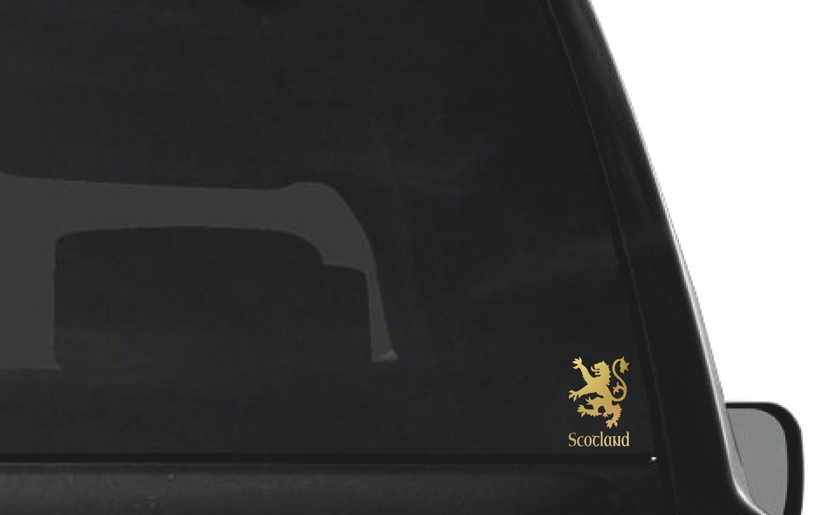 Coat Of Arms Scotland Lion Vinyl Decal Car Window Scottish Sticker