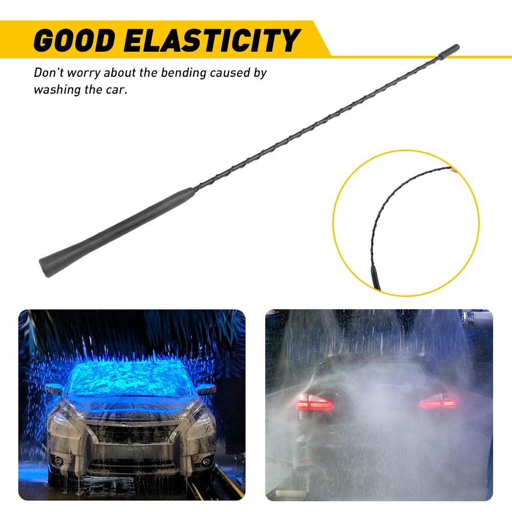 16″ Car Roof FM/AM Signal Antenna Aerial Extend Universal SUV Auto Fender N
