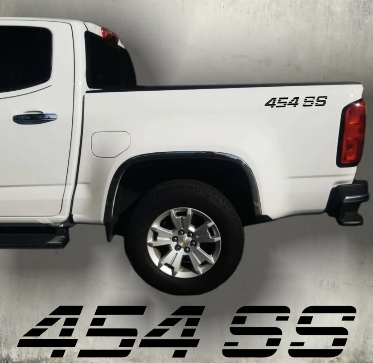 454 SS stickers decal Black glossy or black matte Truck cut design (SET)