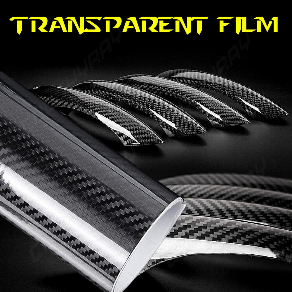 5D Waterproof Carbon Fiber Vinyl Car Wrap Sheet Roll Film Sticker Decal Paper US