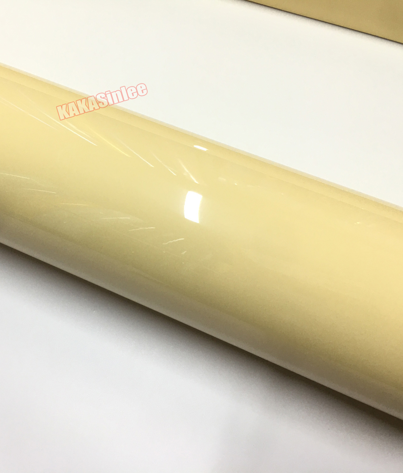 Bubbles Free Yellow Gloss Crystal Bright Full Car Vinyl Wrap SUV Hood Sticker US