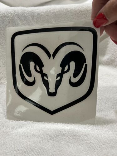 RAMS HEAD decal for pick up truck owners – YOU PICK SIZE AND COLOR