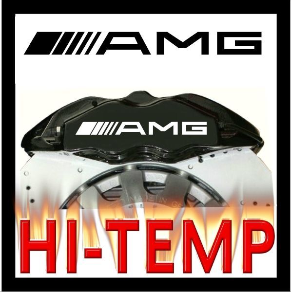 for AMG Mercedes Benz Straight Brake Caliper Vinyl Decal sticker FREE SHIPPING