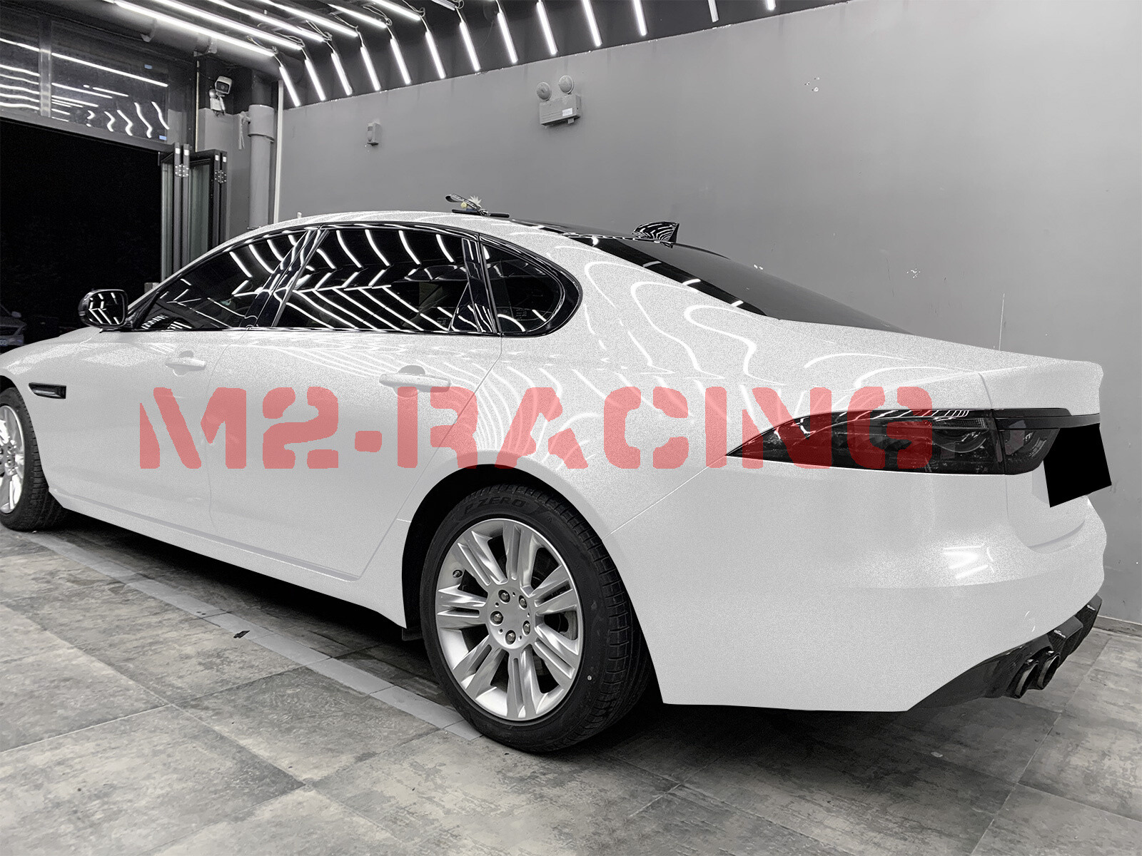 High Gloss Glitter White Sparkle Metallic Premium Car Vinyl Wrap Sticker Decal