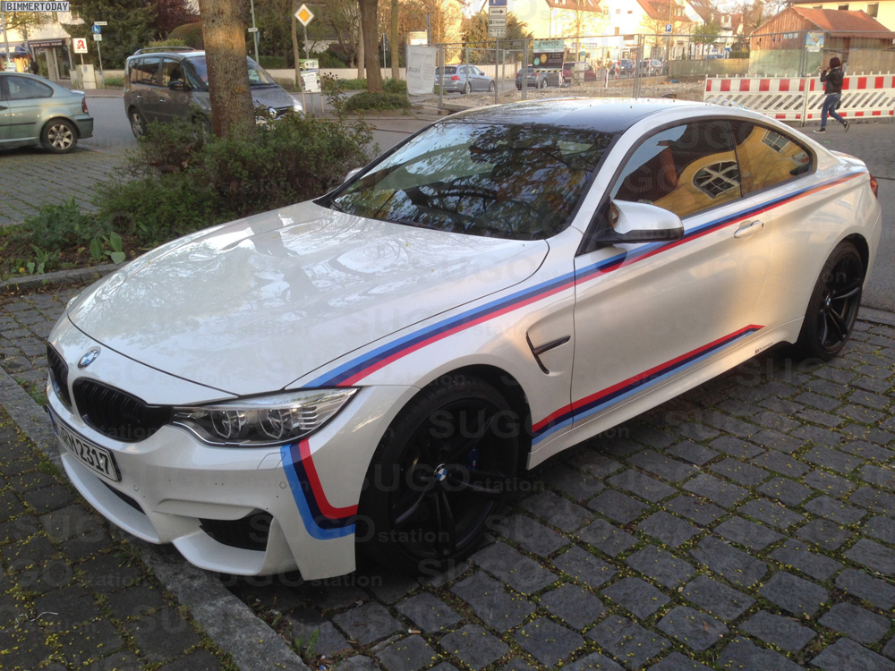 48″ BMW M-Power 3-Colored Racing Body Stripe Decal Custom DIY Sticker 4ft