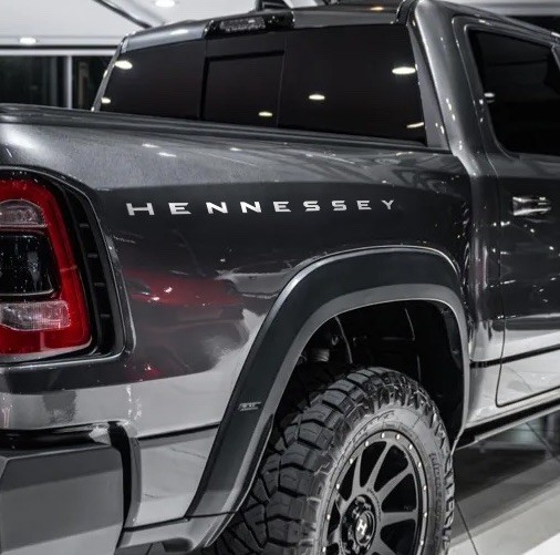 Hennessey OEM Truck Bedliner Tailgate Door Decals OEM 2PC Set New Oracle 40”