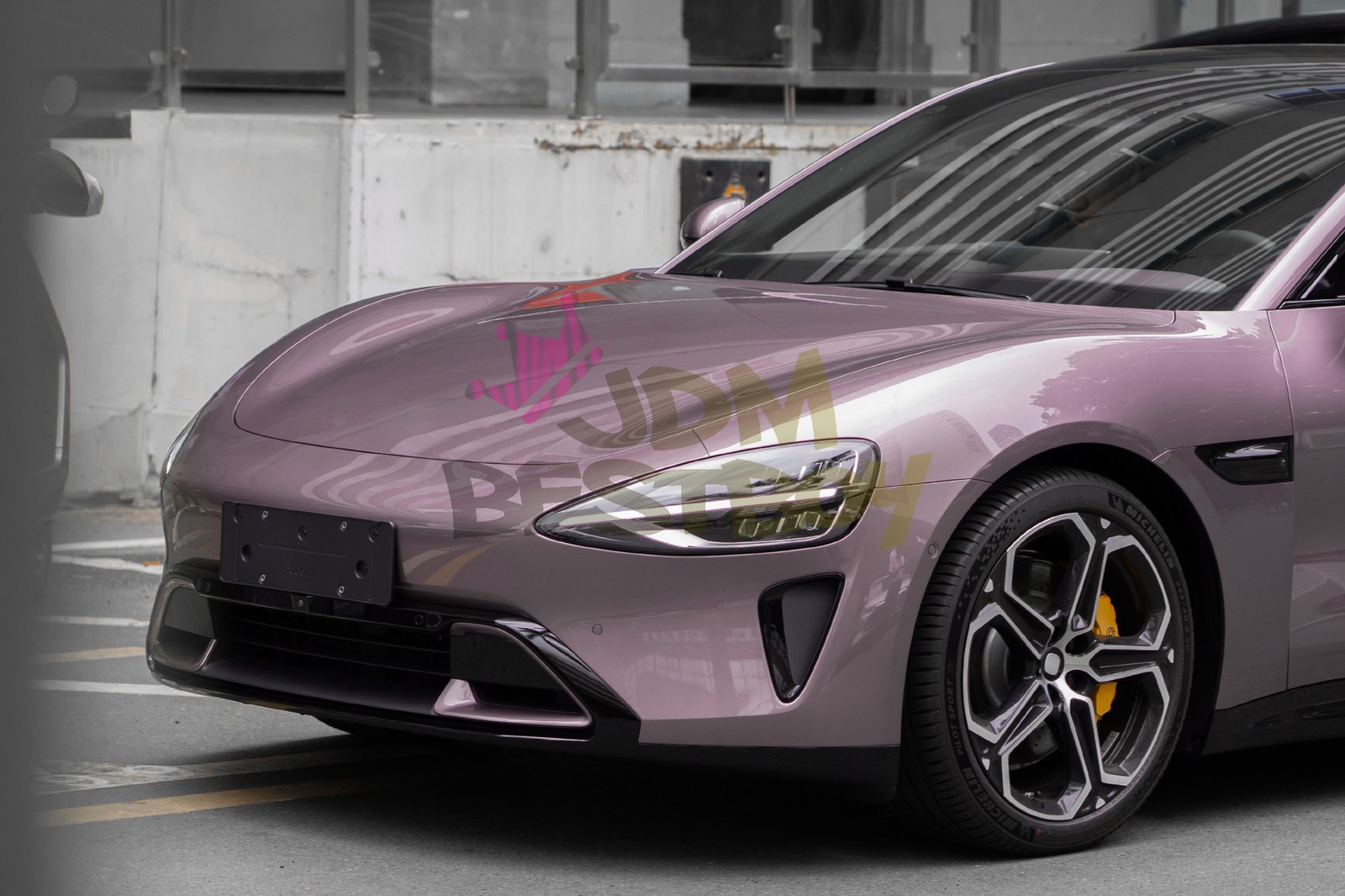 Gloss Metallic Rose Gold PPF TPU Paint Protection Film Dry Wet Apply Vinyl Wrap