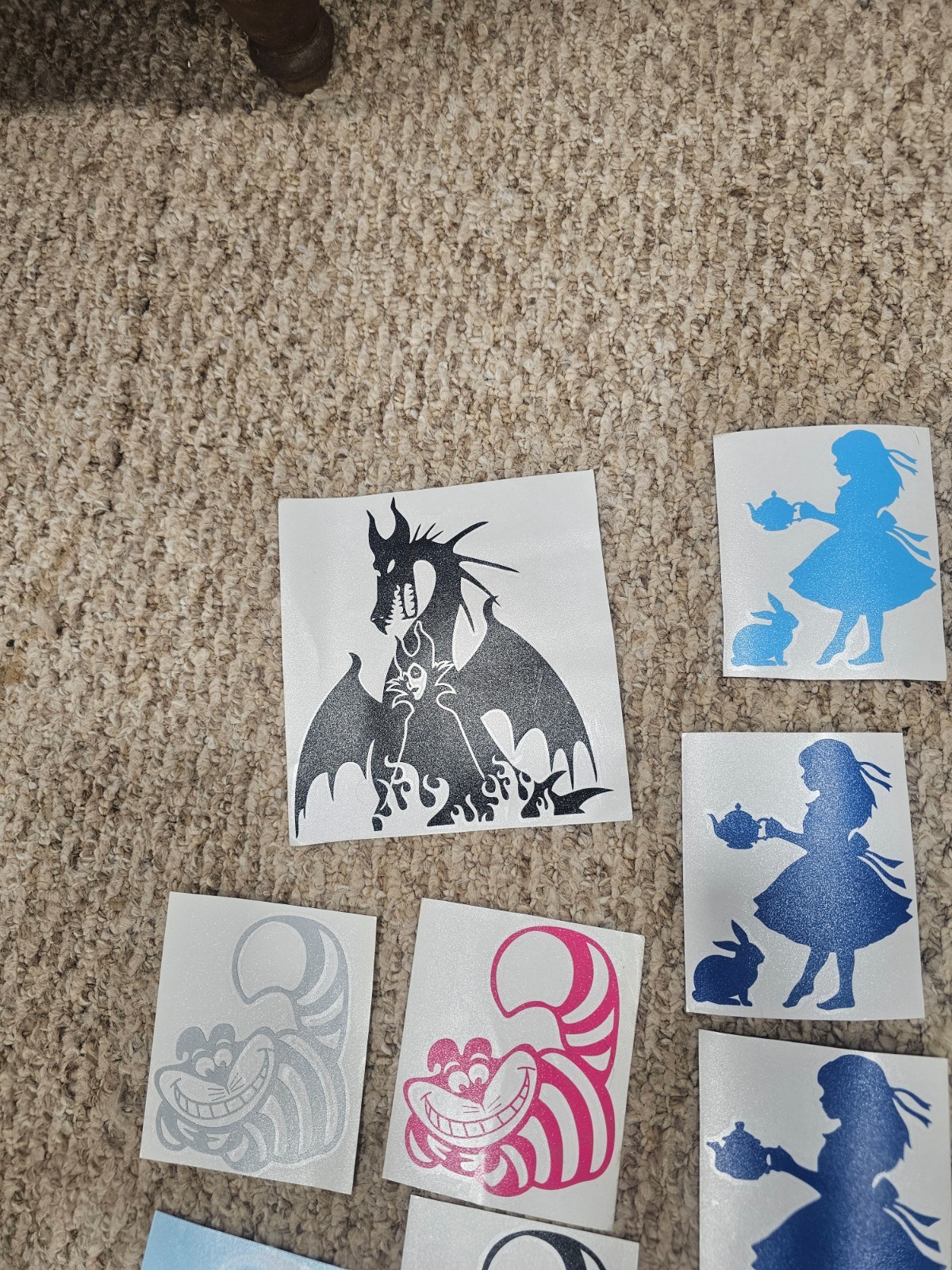 Disney a Lot of 227 disney villains window decal stickers car disney