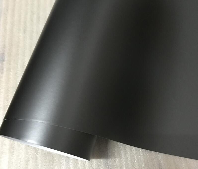 65FT x 5FT Gray Metallic Matte Chrome Vinyl For Whole Car Wrapping Film Sticker