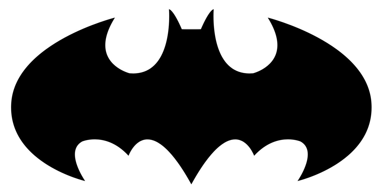 Batman Logo Hero DC Comics Laptop Auto Car White Decal Sticker Vinyls 8*4 Inches