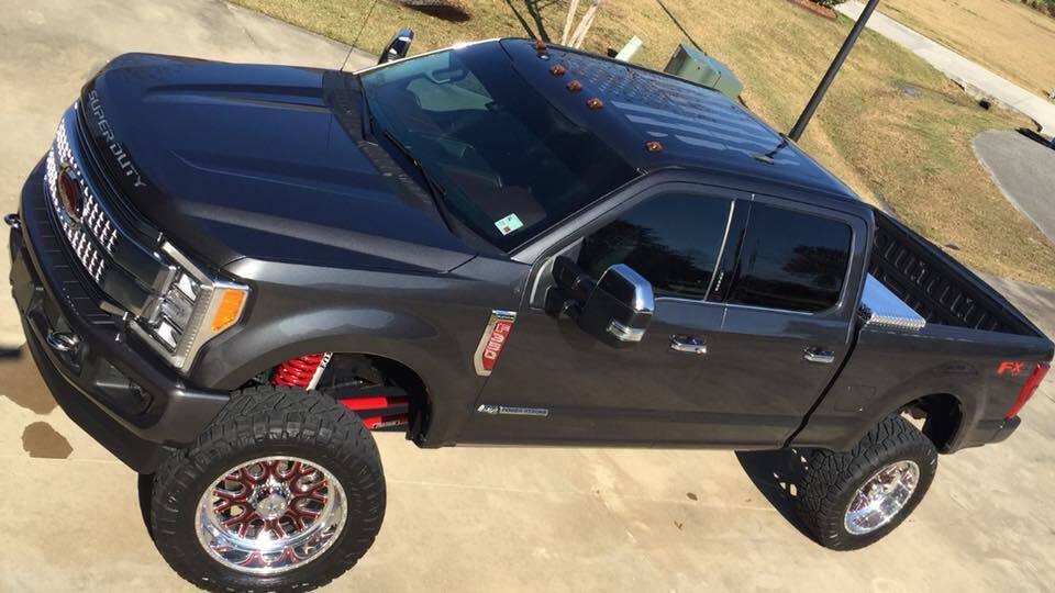 FORD F-150 DISTRESSED AMERICAN FLAG FOR ROOF GLASS PANEL F250 F350 F450 SUNROOF