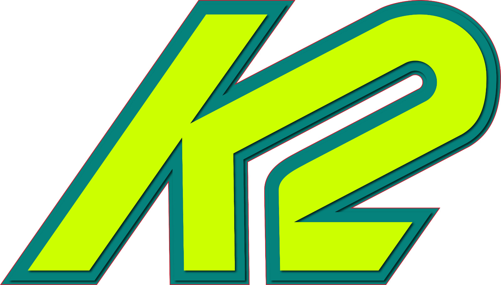 K2 Snowboard Ski Winter Sports Vinyl Sticker Decal Car Wall Truck SUV Bumper