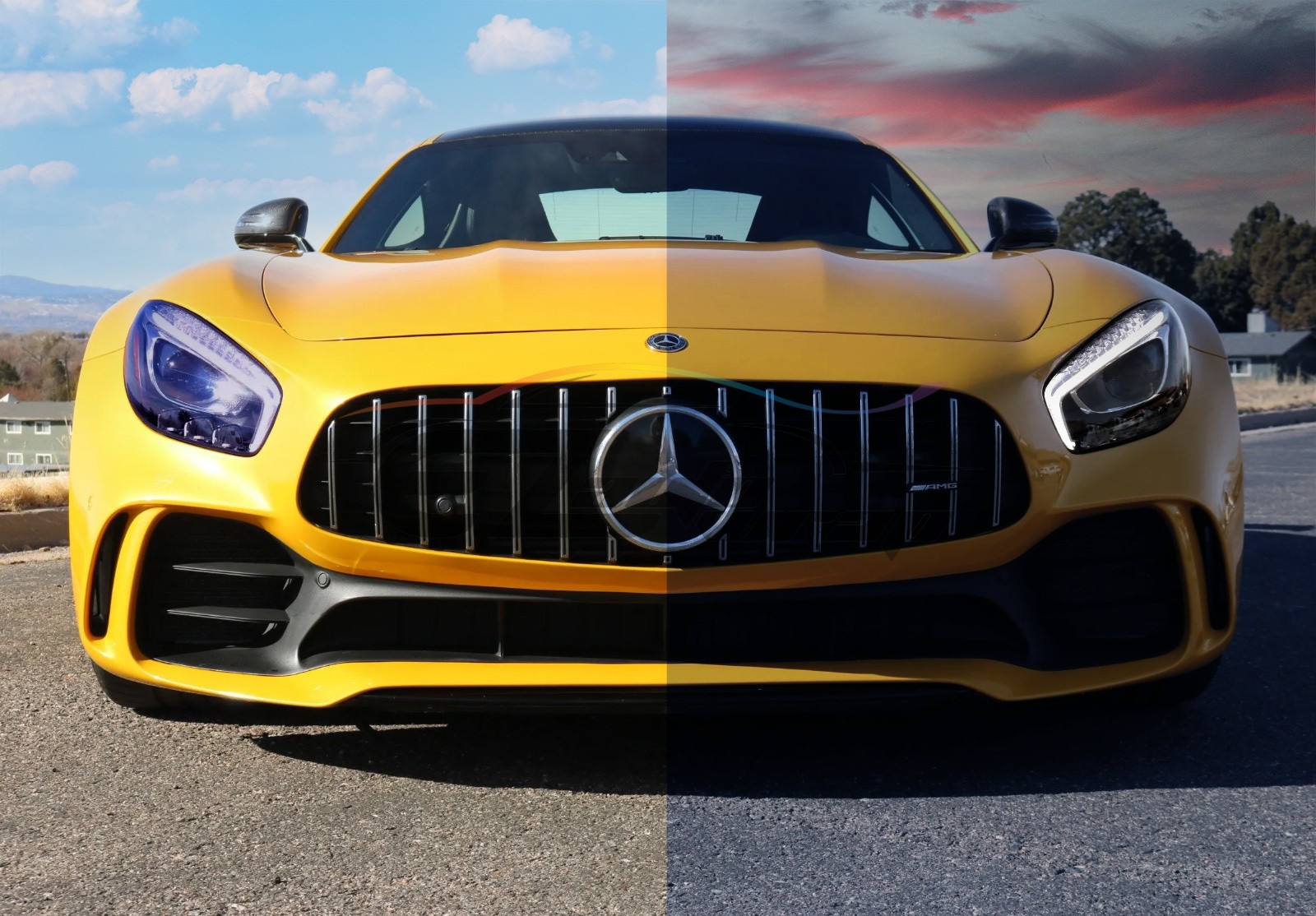 Paint Protection PPF UV Clear To Smoke Purple Headlight Taillight Fog Tint Film