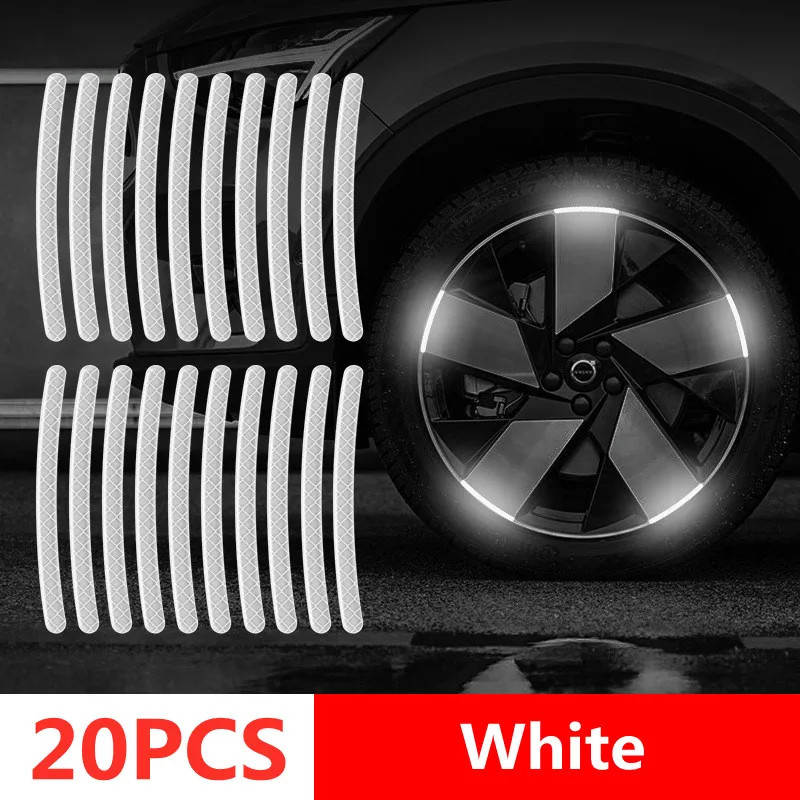 Car Auto Trunk Reflective Warning Sticker Tape Rear Bumper Safety Strip Decal Ne