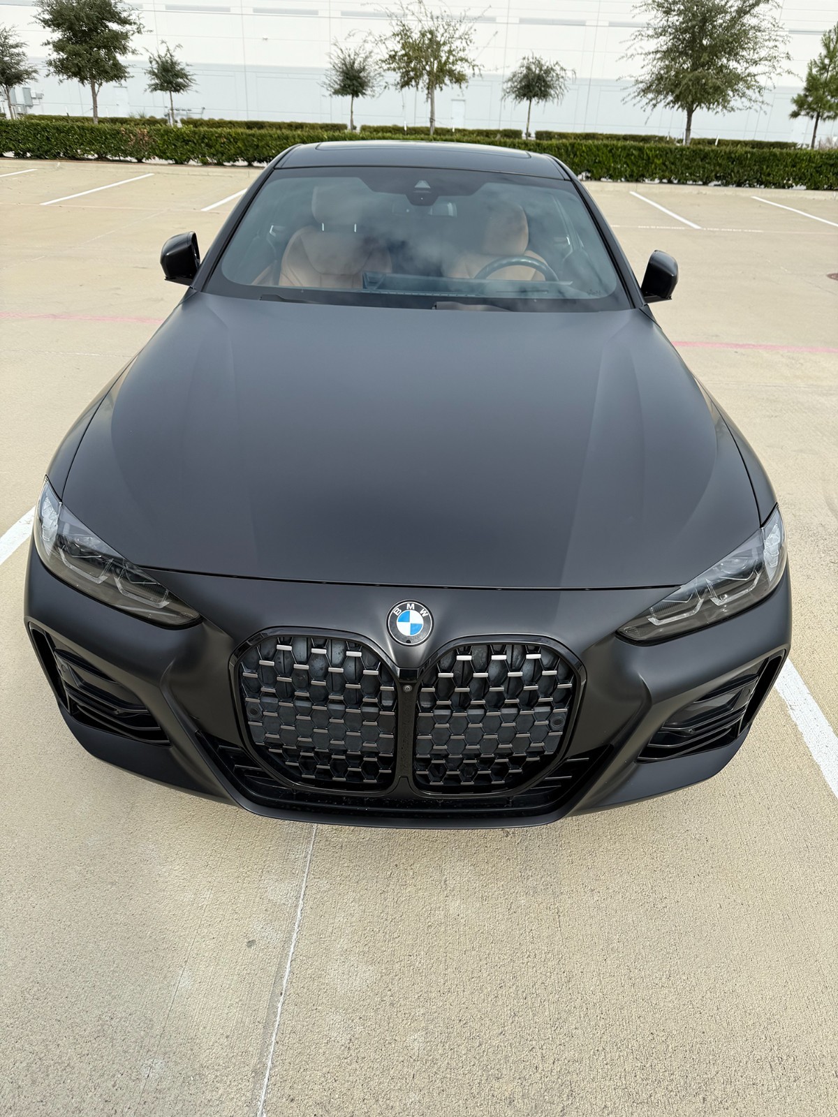 72″x60″ Flat Matte Black Car Vinyl Wrap Self Adhesive Air Release 6ft x 5ft