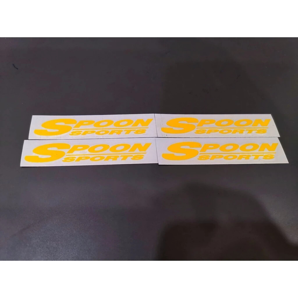 Rim Sticker Spoon Sports Sw388 1set(4pcs) AOW Nk Wheel Original Spec