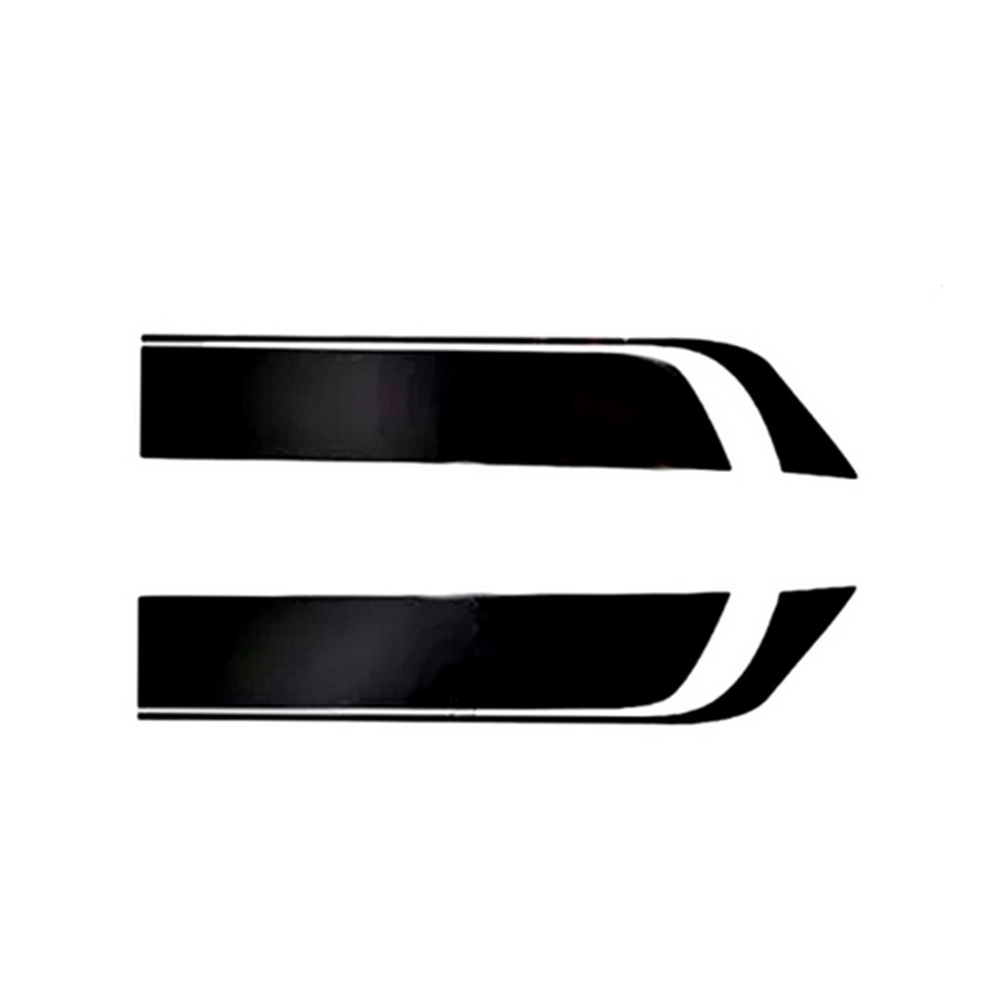 Car Racing Sports stripes Hood Decals Vinyl Bonnet Stickers 85cm Accessories