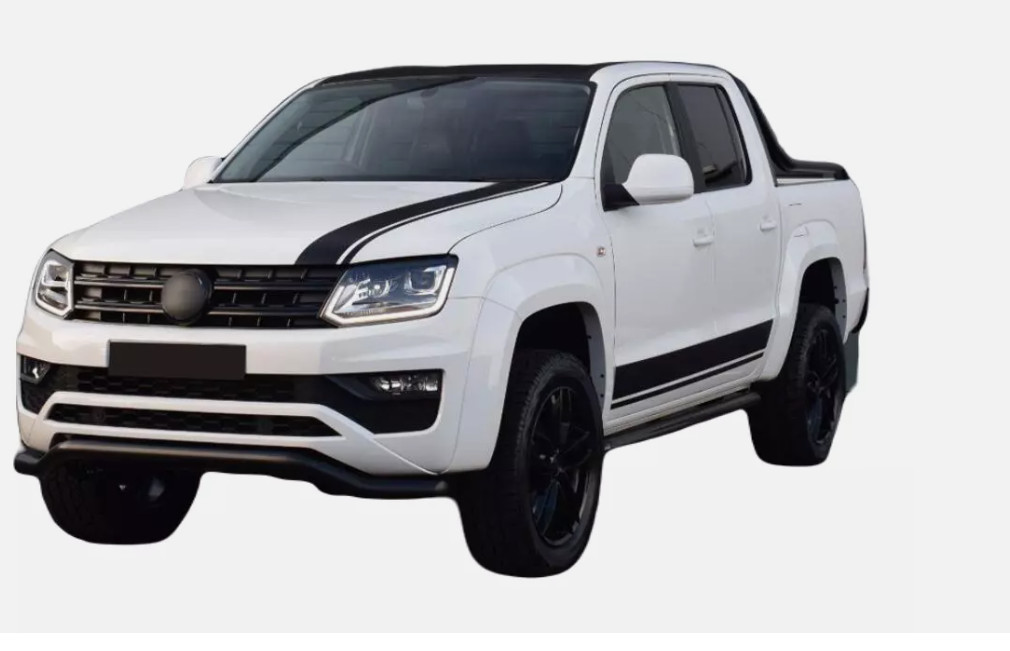 Fits VW Amarok Graphics Kit Bonnet Rear Side Stripes Decals Kit 4×4 Utility