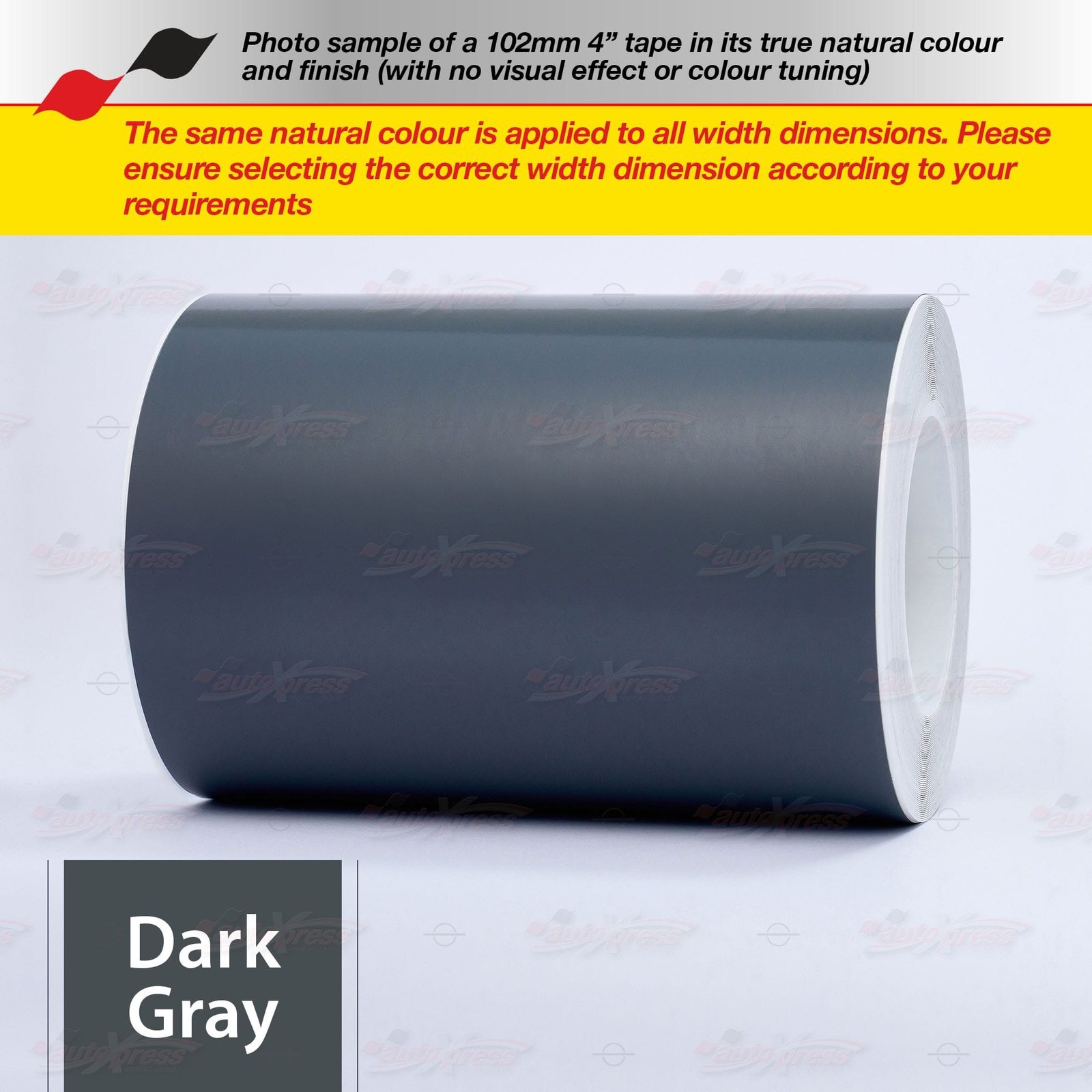 DARK GRAY 2″ 50mm Roll PIN STRIPE Car Striping Line TAPE Decal Vinyl Sticker