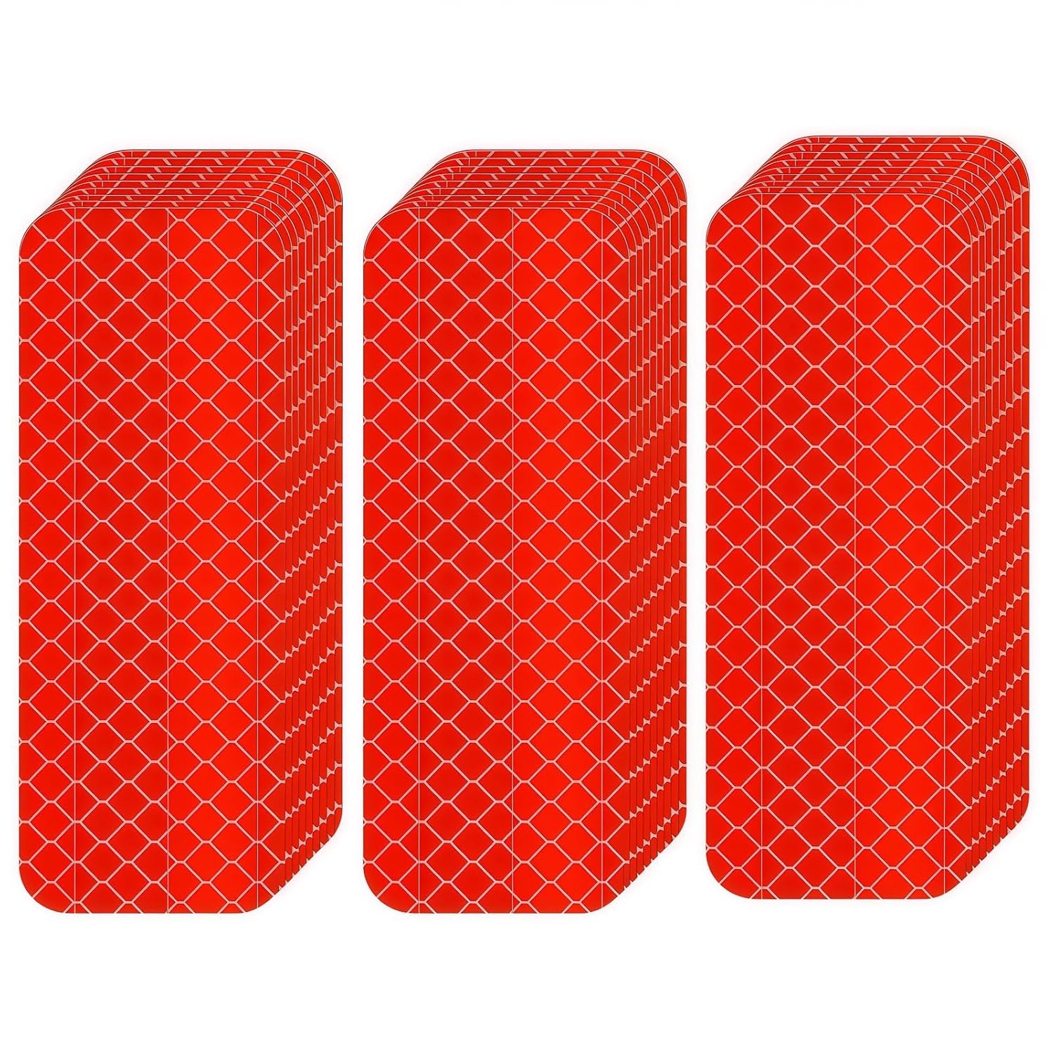 Reflective Stickers 20Pcs Self-Adhesive Reflective Strip Reflective Tape for Car