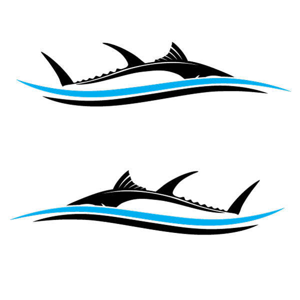 1800mm x 420mm Fish stripes