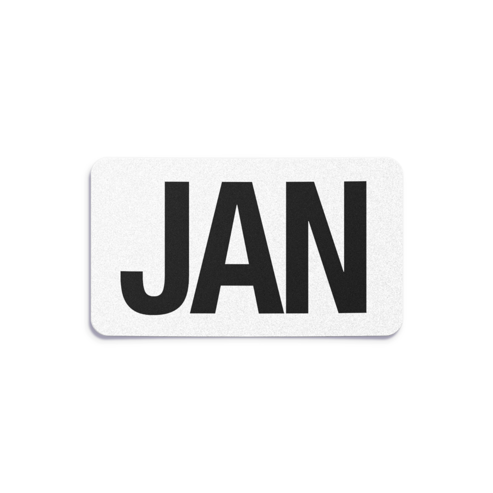 JANUARY California License Plate NEW 2025 Month Sticker – DMV Registration Tag