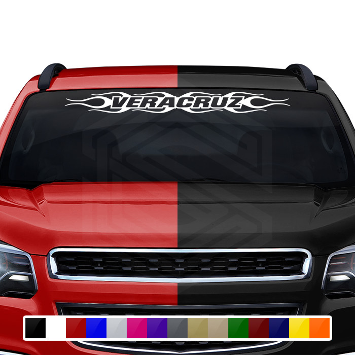 #124 VERACRUZ Mexico VER Decal Sticker Windshield Window Graphic Estado Troca