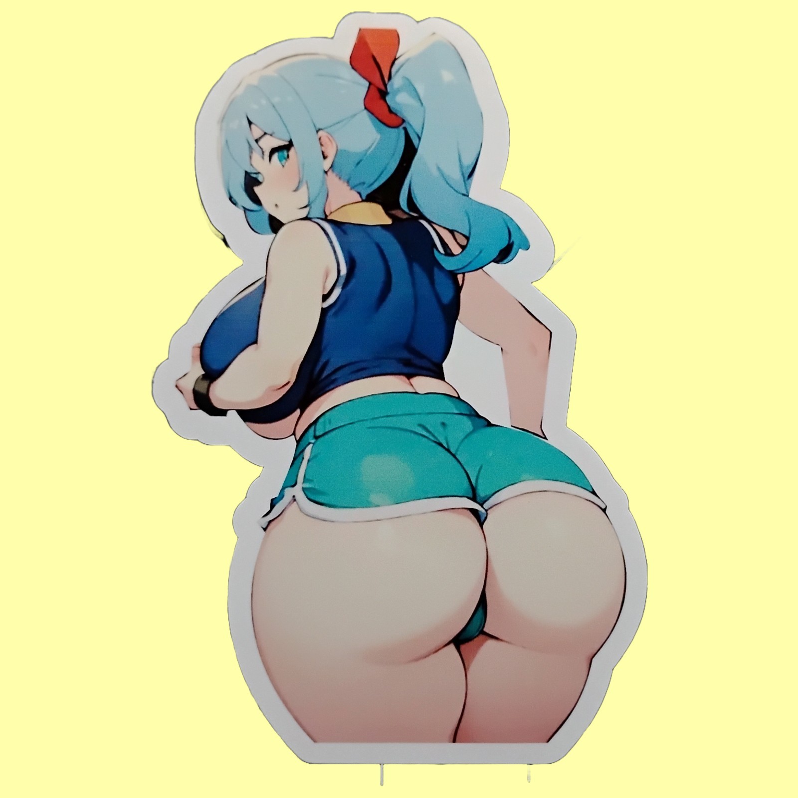 Anime Waifu NSFW Vinyl Sticker Ecchi Lewd Hentai Decal 6″ 5″ 4″