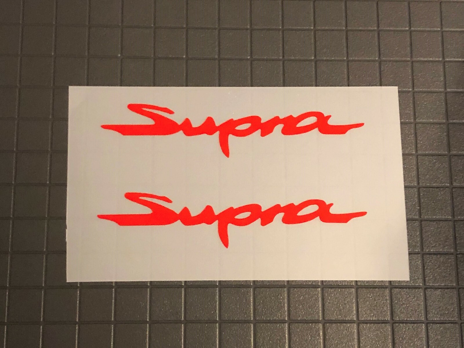 2x Toyota Supra 5th Gen Vinyl Sticker Decal 4″ 8″ 12″ 16″ 20″ 23″