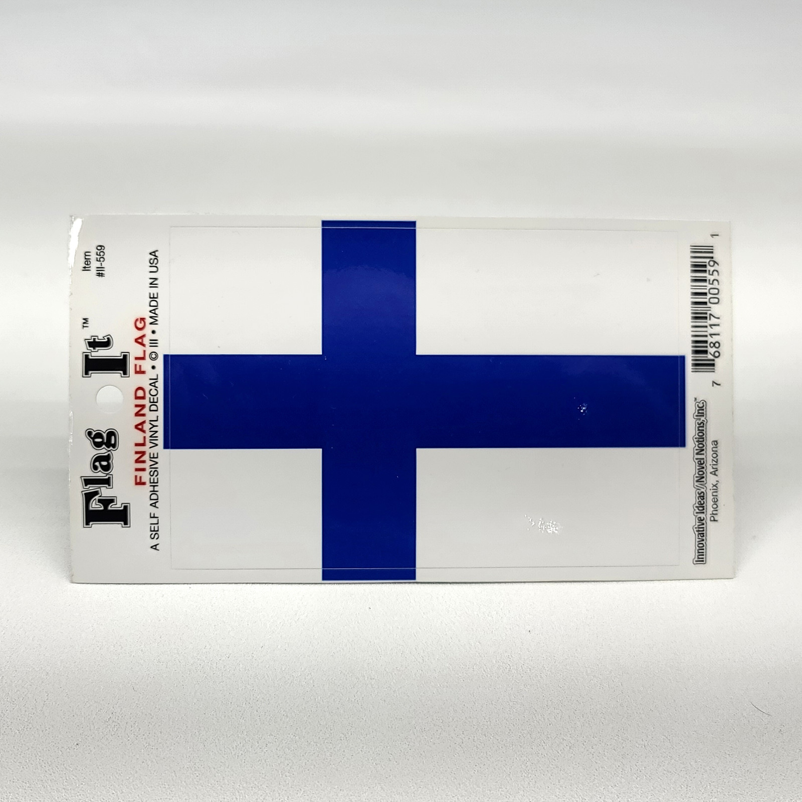 ⭐️ Flag It Finland Flag Window Bumper Vinyl Decal Sticker- 3.25″ x 4.875″