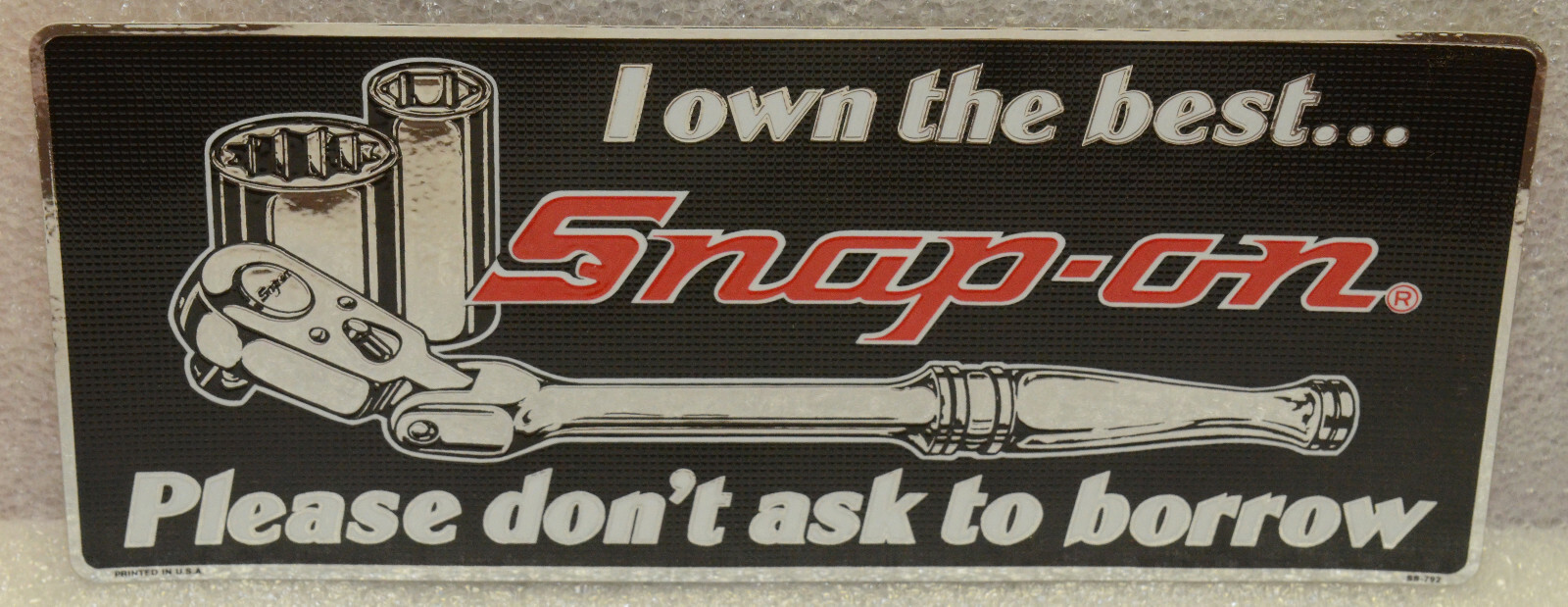 “NEW Vintage Snap-on Tools Tool Box Cabinet Sticker Emblem Decal Rat Rod SS792