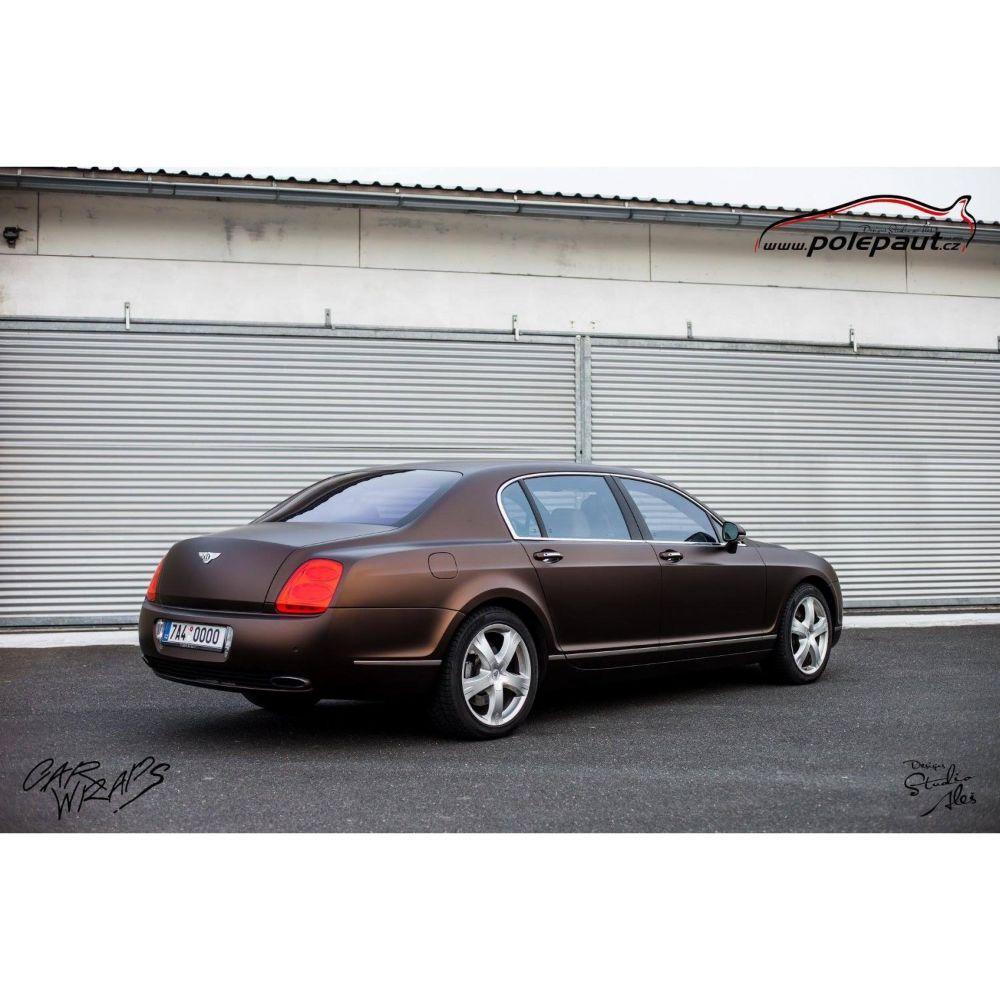 KPMF K75400 Matte Java Brown Metallic Vinyl Car Wrap | K75543