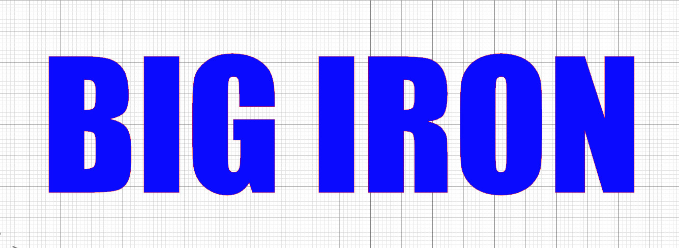 3.3″ x 9.6″ Vinyl Bumper Sticker Oracal 651 Blue Die Cut Decal