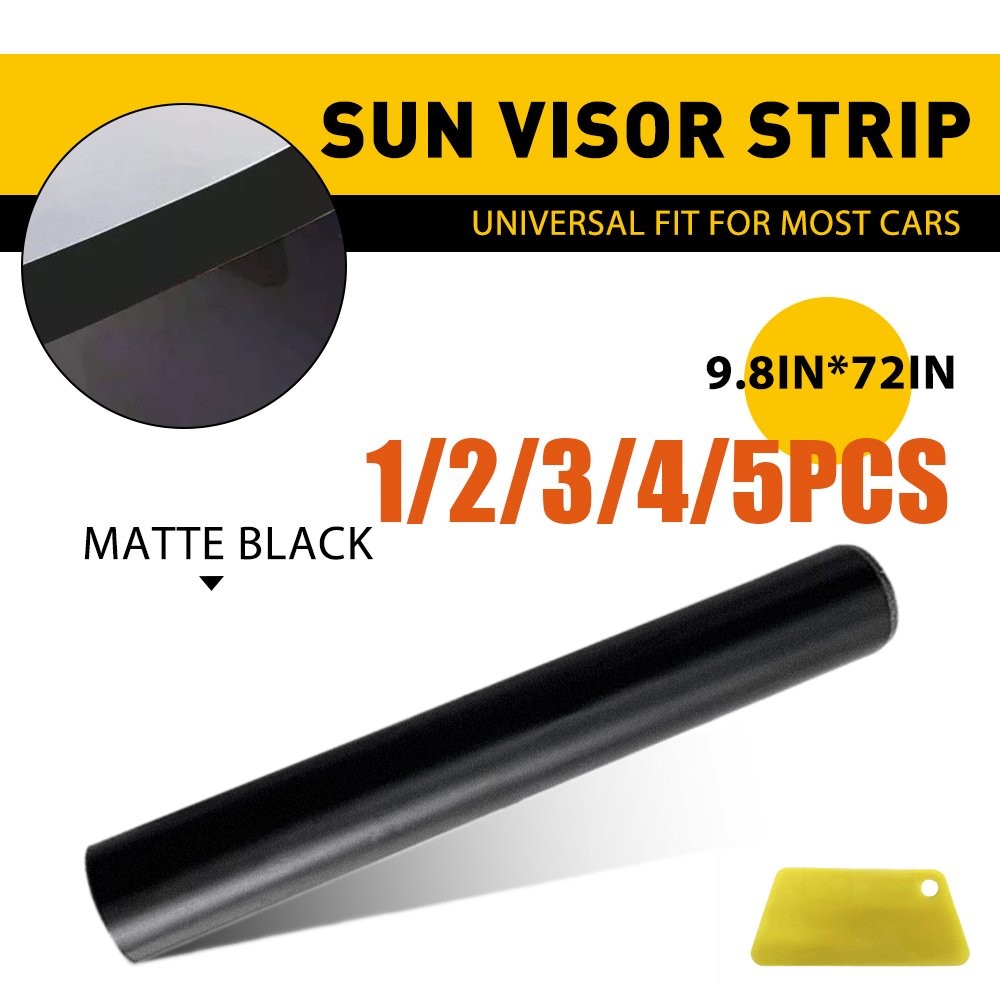 60″x12″ Sun Visor Strip Windshield Banner Vinyl Lasting Premium Blank Decal1-5X