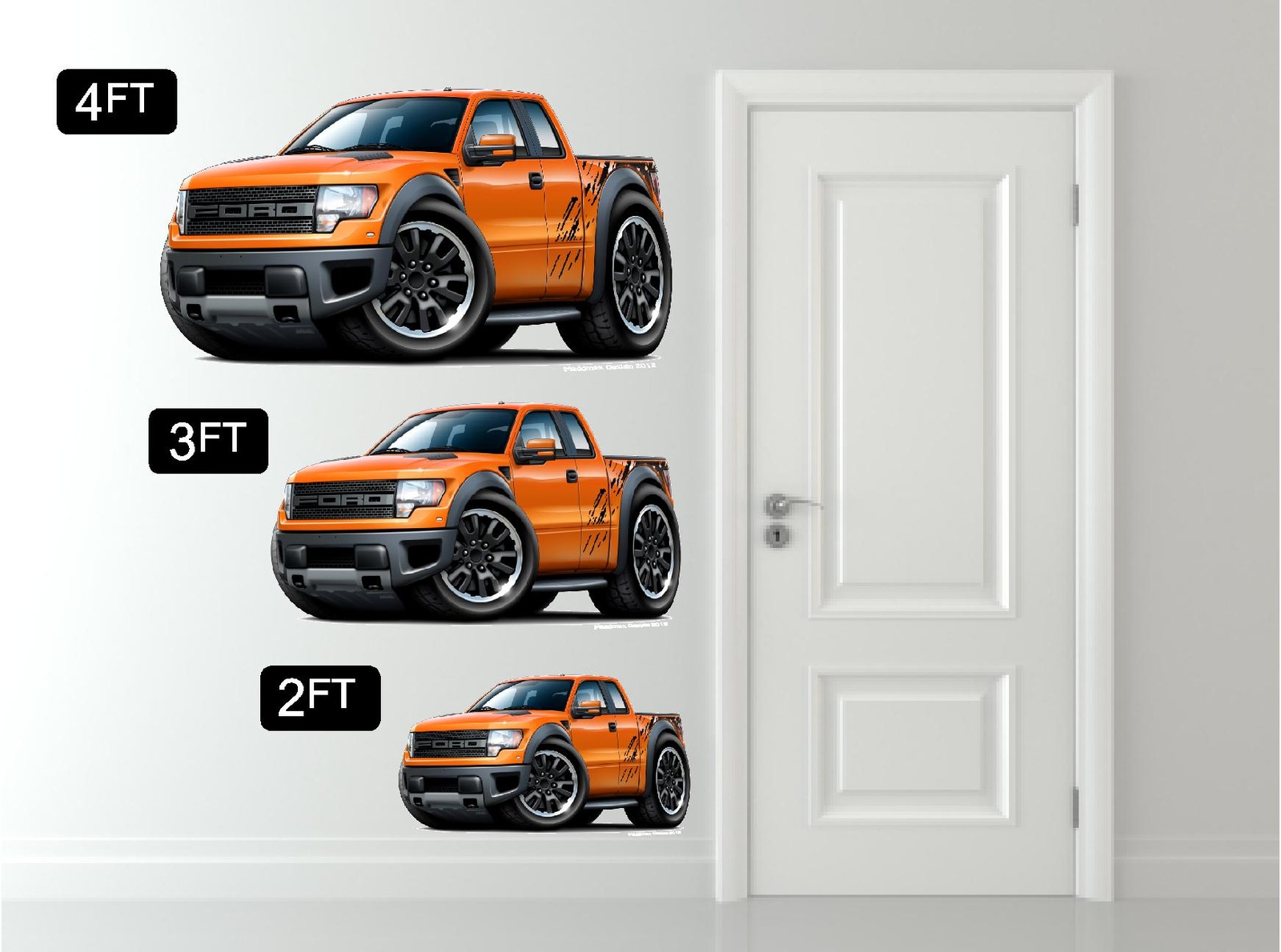Customer request: 7- 2ft long cars
