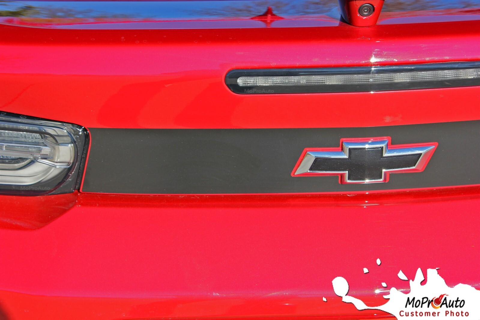 2019 Camaro Rear Decklid BLACKOUT Decal Trunk Blackout Stripe Vinyl Graphics Kit