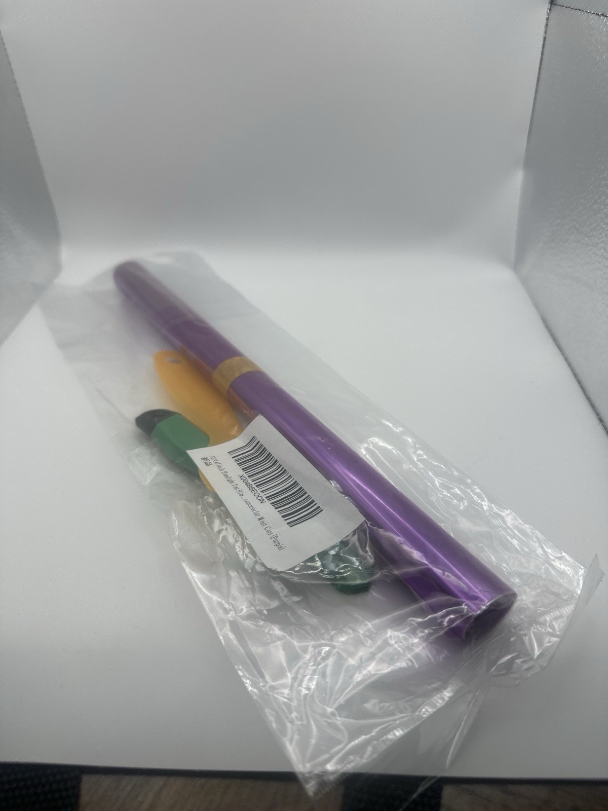 12″ x 47″ Purple Headlight Tint Film Roll with Squeegee & Cutter – DIY