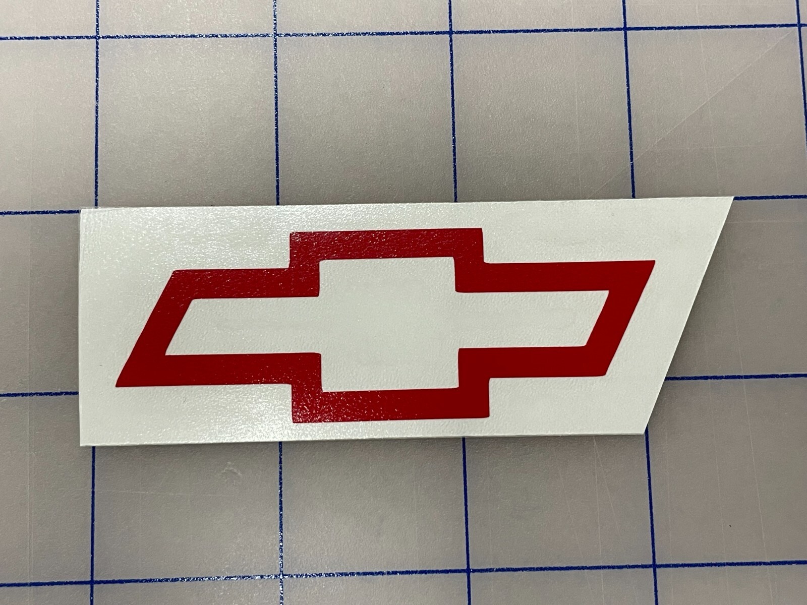 Chevy Bowtie Decal Die Cut Chevrolet Bow Tie Sticker 1″, 2″, 3″, 4″, 5″, 6″, 7″+