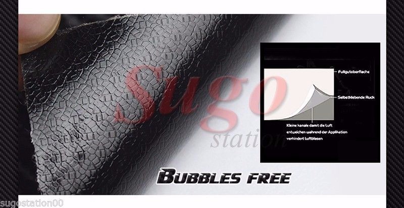 Premium 4D Gloss Carbon Vinyl Wrap DIY Sticker Protection Film Decal 5FT x 3FT