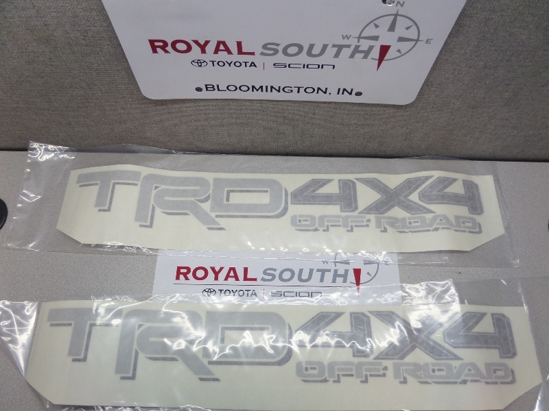 Toyota Tundra 14-17 TRD 4×4 Off Road Decal Emblem Sticker Kit Genuine OE light