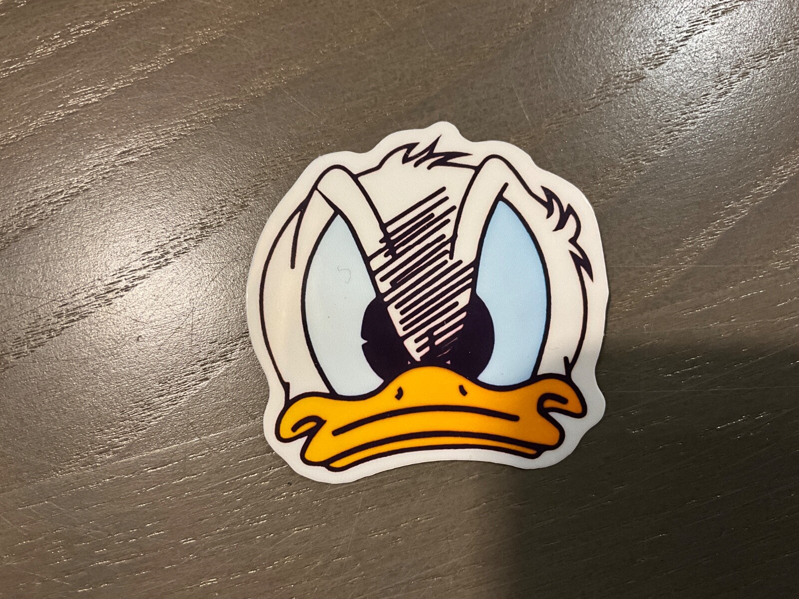 Motorcycle Sticker for Helmets or toolbox #6,682 Skateboard Bomb Donald Duck