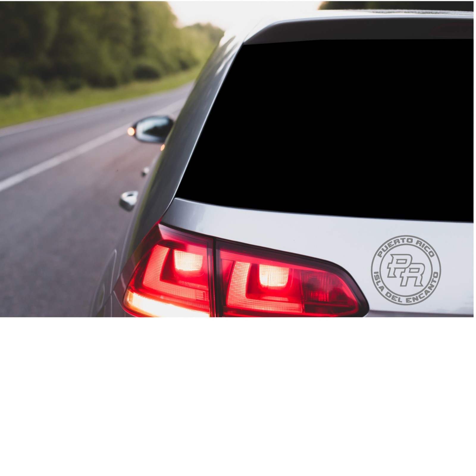 Puerto Rico Isla Del Encanto Car Sticker Vinyl Decal