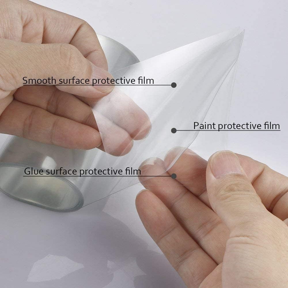 Clear Vinyl Wrap Transparent Protective Self Adhesive Car Wrap Film Vinyl New