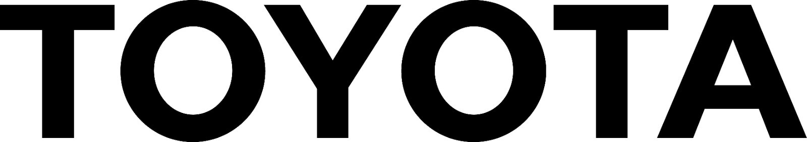 Custom Toyota Die Cut Vinyl Decal Shorter Sizes Multiple Colors and Sizes