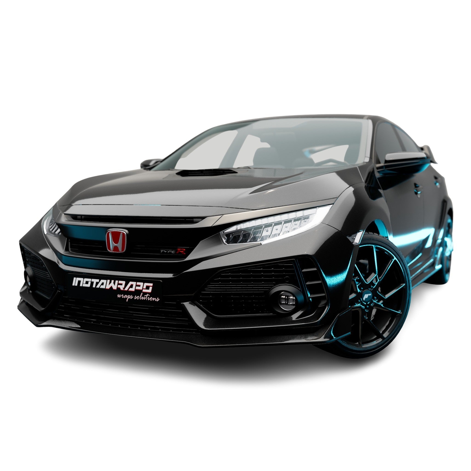 Avery Dennison SW900 Supreme Gloss Black Metallic Vinyl Car Wrap Film | 192-M